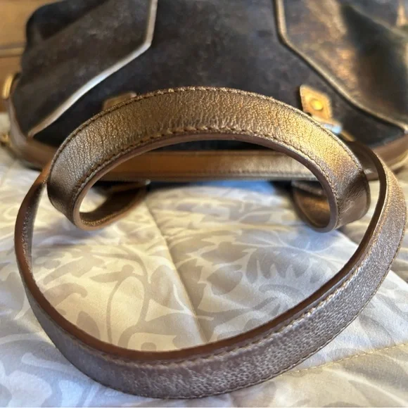 YSL Downtown Pony Hair Bag - Picture 8 of 16